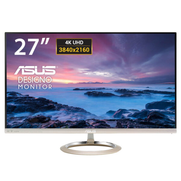 Used Display MX27UC/ASUS/27\"UHD 4K/3840x2160/Wide/Silver/Black/w/Speakers/DP & HDMI & USB Type-C & U - Image 2