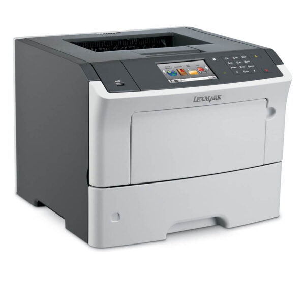 Used Laser Printer Lexmark MS610de Mono Δικτυακός (με Toner/Drum) - Image 2