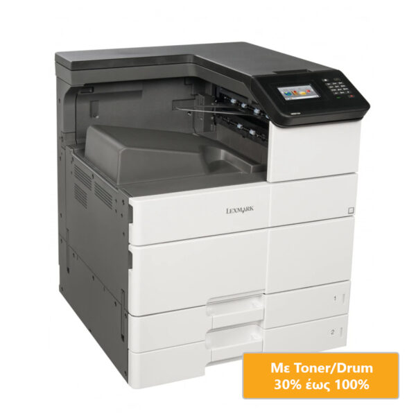 Used Laser Printer Lexmark MS911de A3 Mono Δικτυακός (με Toner/Drum)