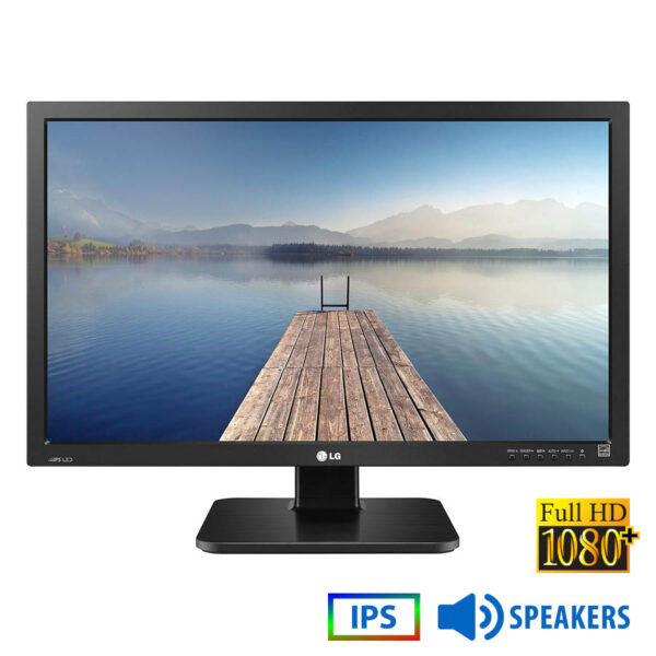 Used Monitor 24BK55WD IPS LED/LG/24\"FHD/1920x1200/Wide/Black/w/Speakers/D-SUB & DVI-D