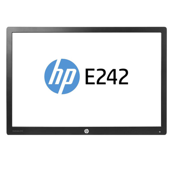 Used Monitor E242 IPS LED/HP/24``FHD/1920x1200/Wide/Black/No Stand/D-SUB & DP & HDMI & USB HUB - Image 2