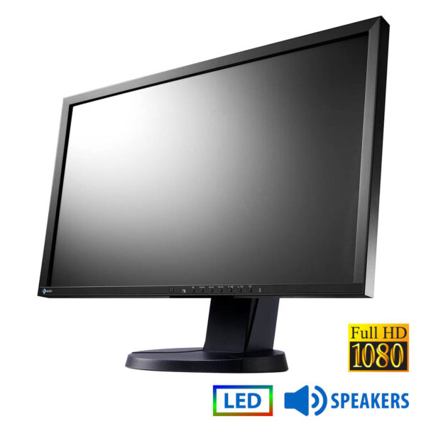 Used Monitor EV2336W LED/Eizo/23\"FHD/1920x1080/Wide/Black/w/Speakers/D-SUB & DVI-D & DP & USB HUB