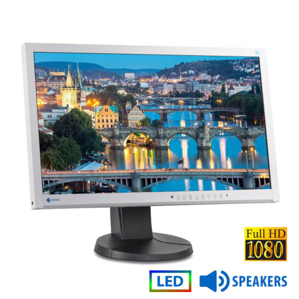 Used Monitor FlexScan EV2335W LED/Eizo/23``FHD/1920x1080/Wide/Gray/Black/w/Speakers/D-SUB & DVI-D &