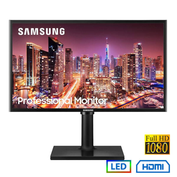 Used Monitor LF24T40 LED/Samsung/24``FHD/1920x1080/Wide/Black/D-SUB & HDMI