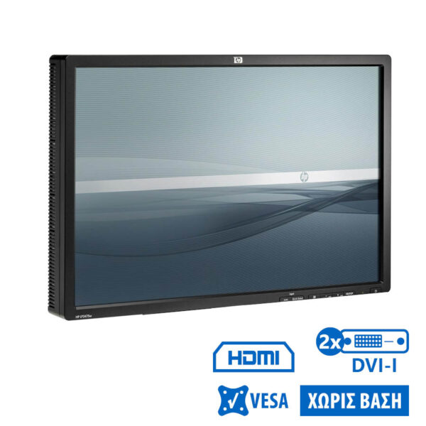 Used Monitor LP2475W TFT/HP/24\"/1920x1200/Wide/Black/No Stand/2xDVI-Ι & DP & S-Video & HDMI & USB HU