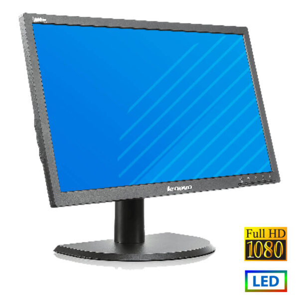 Used Monitor LT2323p LED/Lenovo/23\"FHD/1920x1080/Wide/Black/D-SUB & DVI-D & DP & USB HUB - Image 2