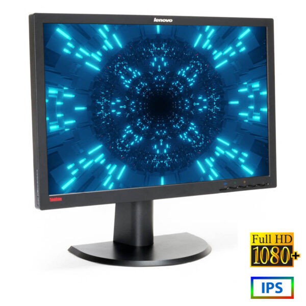 Used Monitor LT2452pwc IPS LED/Lenovo /24``FHD/1920x1200/Wide/Black/D-SUB & DVI-D & DP & USB HUB