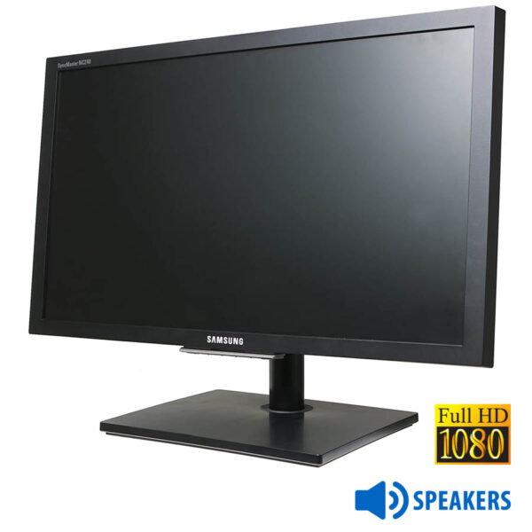 Used Monitor NC240 PCoIP TFT/Samsung/24``FHD/1920x1080/Wide/w/Speakers/Black/D-SUB