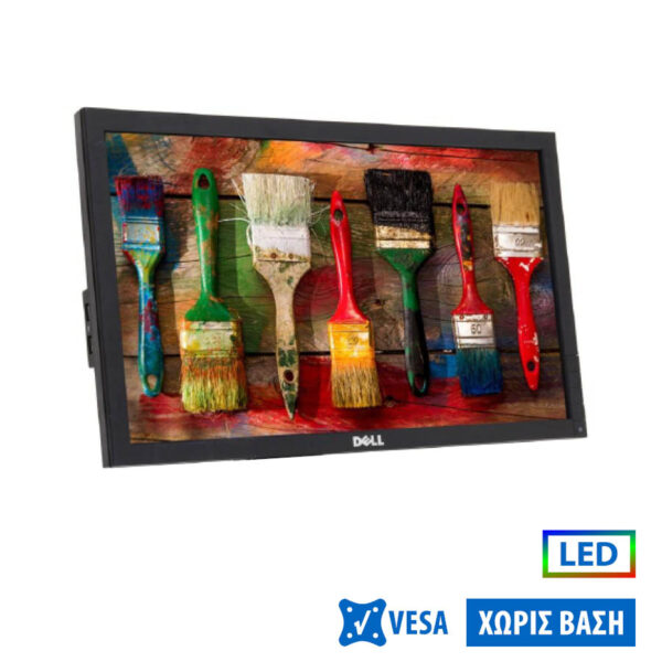 Used Monitor P2011HT LED/Dell/20\"/1600x900/Wide/No Stand/Silver/Black/D-SUB & DVI-D