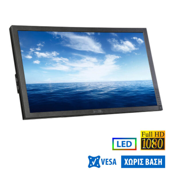 Used Monitor P2211x LED/Dell/22\"FHD/1920x1080/Wide/No Stand/Black/D-SUB & DVI-D & USB HUB