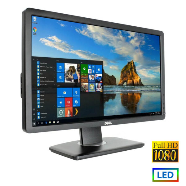 Used Monitor P2212HB LED/Dell/22\"FHD/1920x1080/Wide/Black/D-SUB & DVI-D & USB HUB