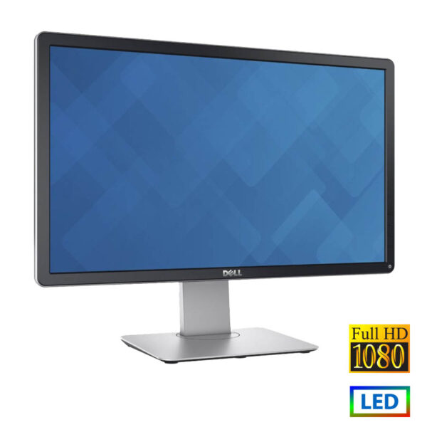 Used Monitor P2214Hx LED/Dell/22\"FHD/1920x1080/Wide/Silver/Black/D-SUB & DVI-D & DP & USB Hub