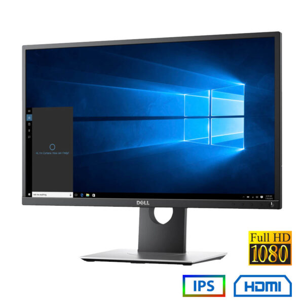 Used Monitor P2417H IPS LED/Dell/24\"FHD/1920x1080/Wide/Black/D-SUB & DP & HDMI & USB HUB