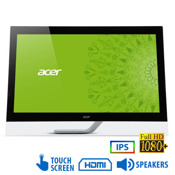 Used Monitor T232HL IPS LED/Acer/23``FHD Touchscreen/1920x1080/Wide/Black/w/Speakers/D-SUB & HDMI &