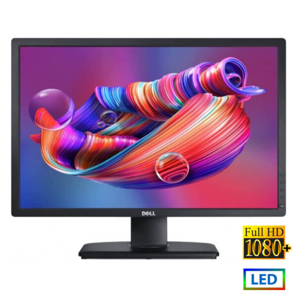 Used Monitor U2412M LED/Dell/24``FHD/1920x1200/Wide/Black/D-SUB & DVI-D & DP & USB Hub