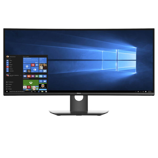 Used Monitor U3417W Curved IPS LED/Dell/34``UW-QHD/3440x1440/Black/w/Speakers/DP & Mini DP & 2xHDMI - Image 2