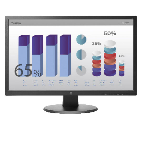 Used Monitor V243 LED/HP/24\"FHD/1920x1080/Wide/Black/D-SUB & DVI-D - Image 2