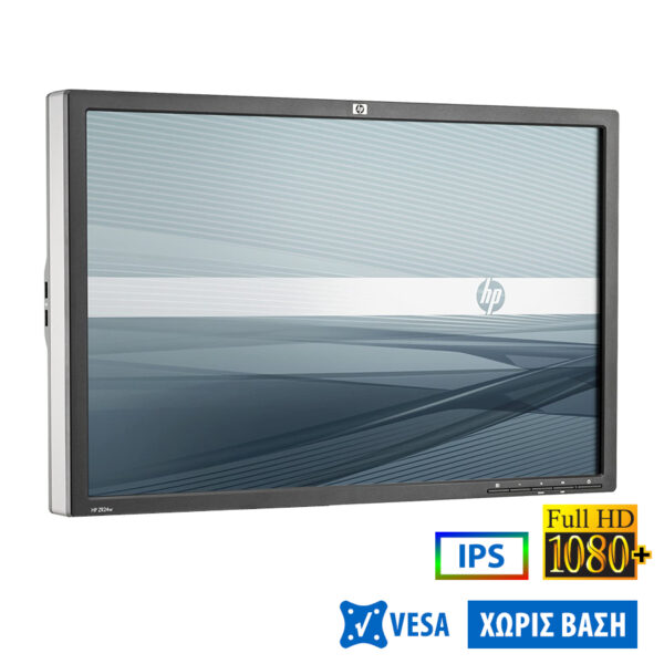 Used Monitor ZR24w IPS LED/HP/24\"FHD/1920x1200/Wide/Black/No Stand/Grade B/D-SUB & DVI-D & DP & USB