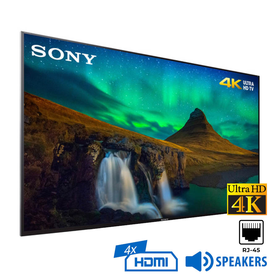 Used TV FW-55X8570C/Sony/55\"4K UHD/3840x2160/Black/w/Speakers/D-SUB & 4xHDMI & RJ45 & DVB-T