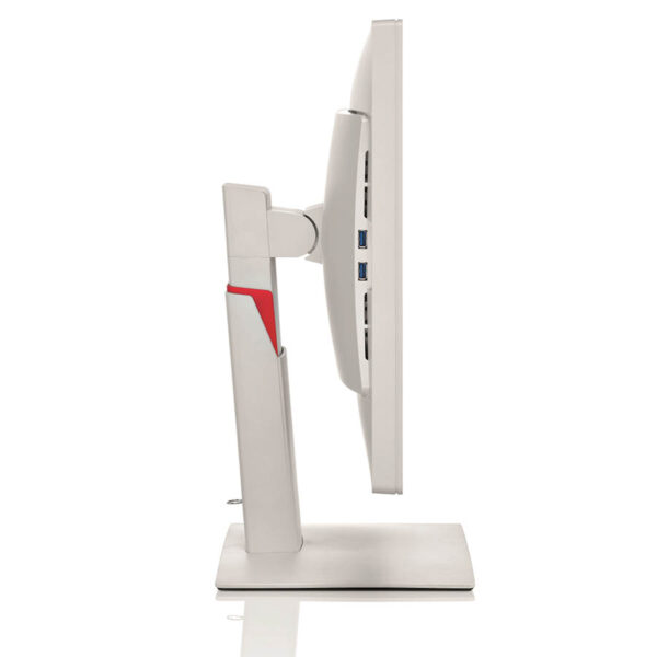 Used (Α-) Monitor P27T-7 Q-LED/Fujitsu/27\"QHD/2560x1440/Wide/White/w/Speakers/Grade A-/D-SUB & DVI-D - Image 2