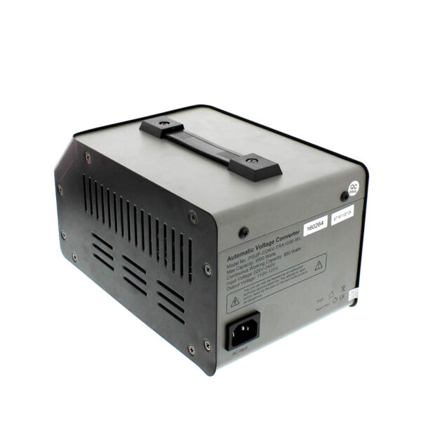 VOLTAGE CONVERTER-110V 1000VA 2 OUTPUTS Well Black PSUP-CONV-TRA1000-WL - Image 3