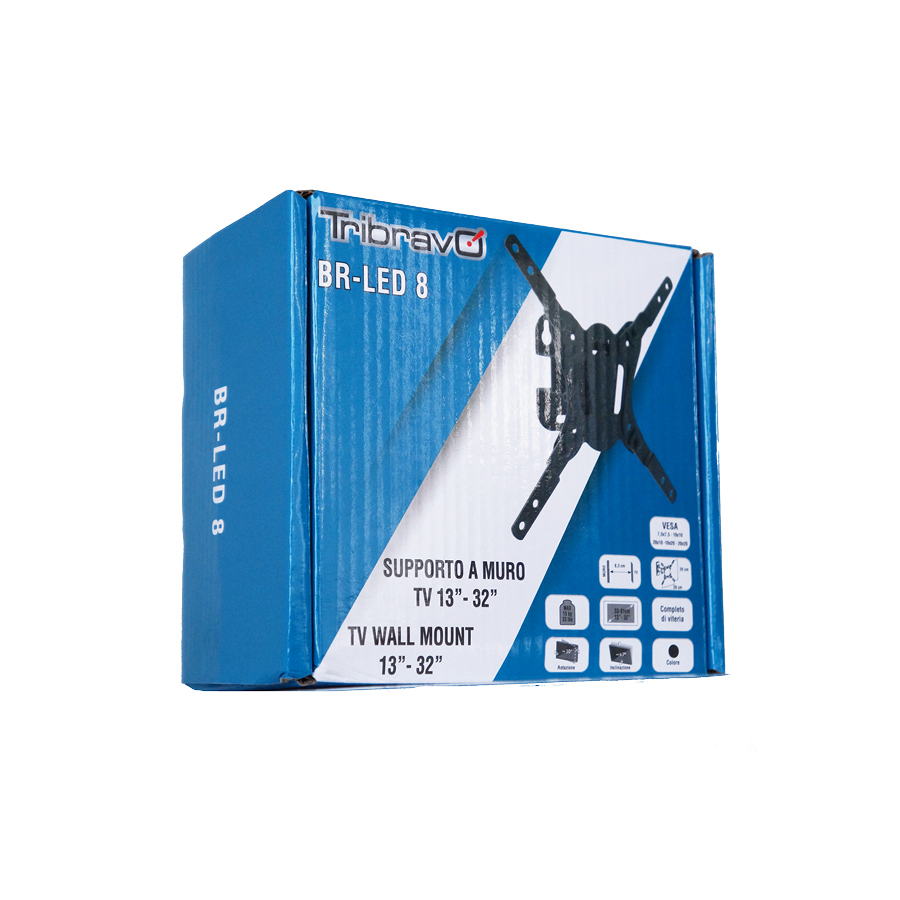 Βάση TV Bravo 13\" - 32\" Ρυθμιζόμενη BR LED 8