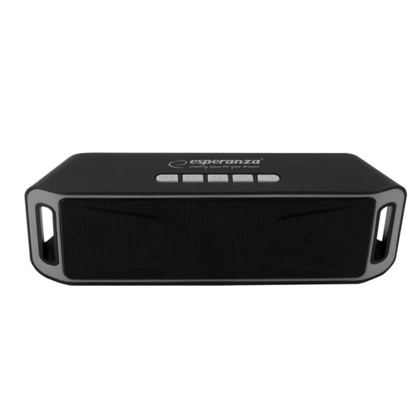Ηχείο Bluetooth 6W Hands-Free & w/FM Radio Μαύρο/Γκρι EP126KE - Image 2