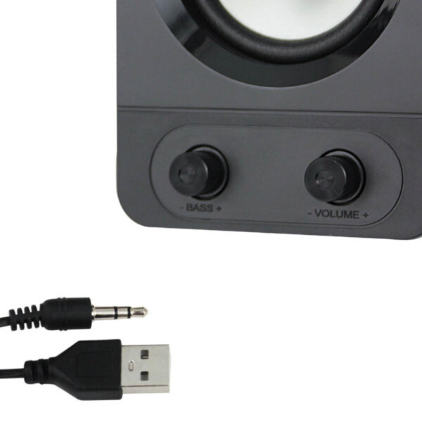 Ηχείο LED 2.1 Channel Soprano Μαύρο EGS107 - Image 4