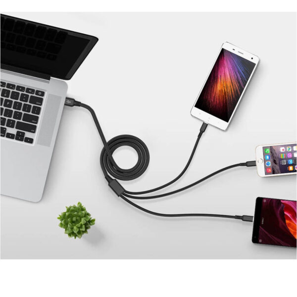Καλώδιο Φόρτισης & Data 3in1Micro Usb/Type-C/Lighting - Image 3