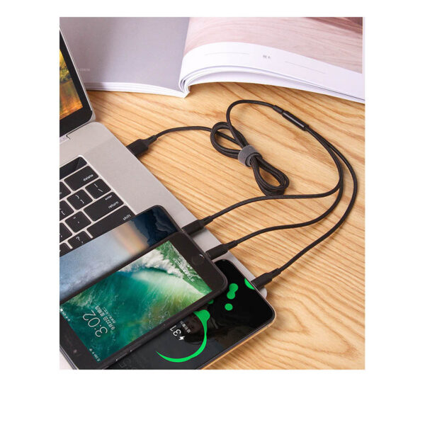 Καλώδιο Φόρτισης & Data 3in1Micro Usb/Type-C/Lighting - Image 5