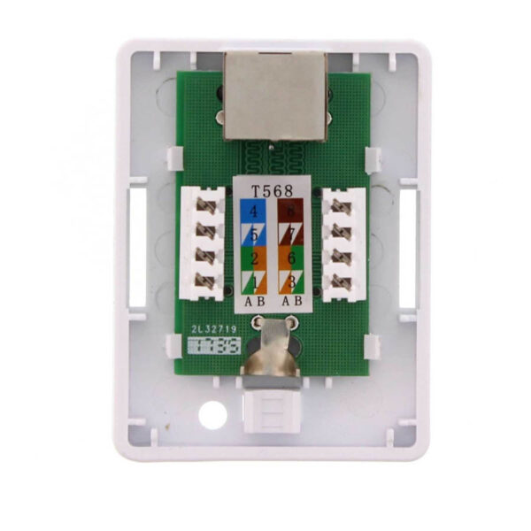 Πριζα Cat5e 1 Port Well LANBOX-SM-F5-WL - Image 4