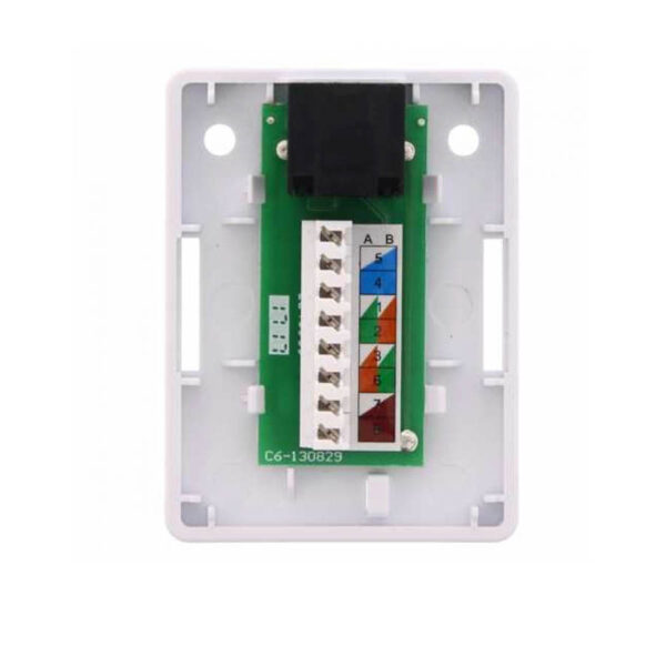 Πριζα Cat6 1 Port Well LANBOX-SM-U6-WL - Image 4