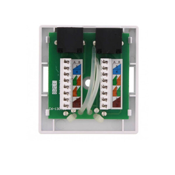 Πριζα Cat6 2 Port Well LANBOX-SM-U6x2-WL - Image 4