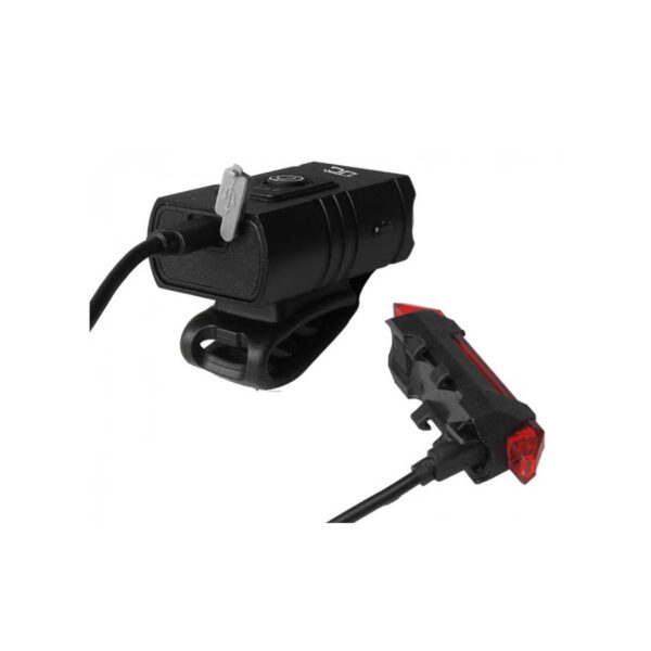 Σετ φώτα ποδηλάτου μπροστά-πίσω 800LM BC-100 LXM220 - Image 3