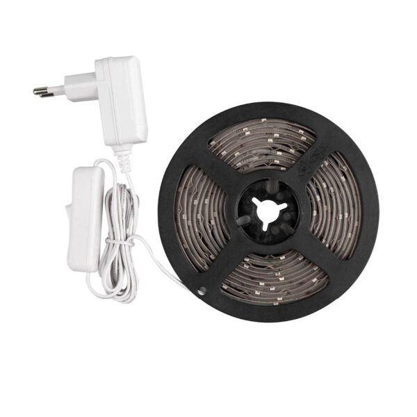 Ταινία LED 3M 12V/6W 4000K με τροφοδοτικό LEDSTND-2835-12308S202/3-WL - Image 5