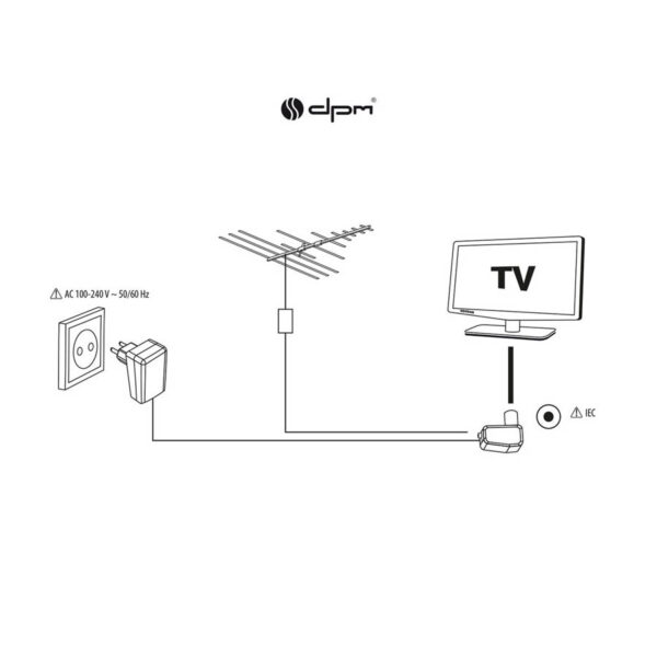 Τροφοδοτικό  DC 12 V / 100 mA. - Image 4