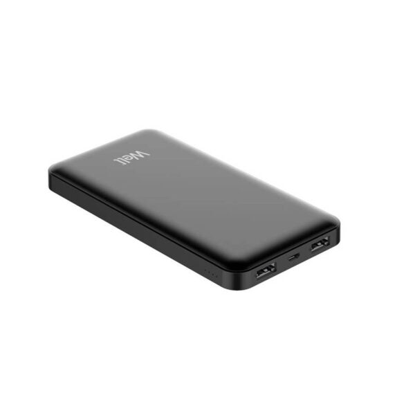 Φορητός Φορτιστής Hercules 10000mA μαύρος Well PBANK-HERCULES100BK-WL - Image 2